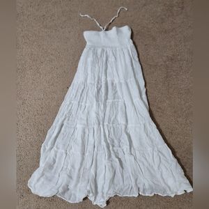 XS White Beach Dress